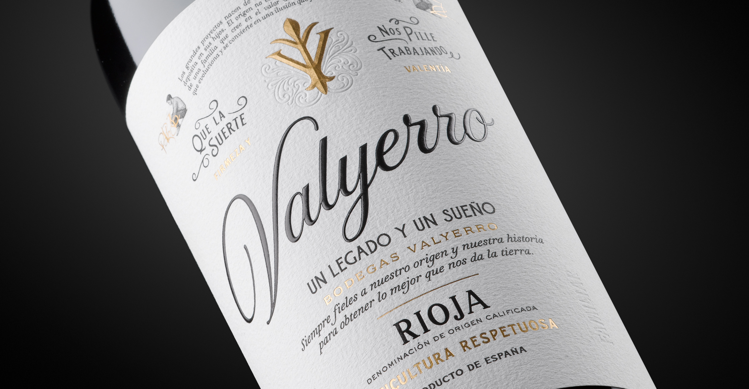 Familia vinos de Bodegas Valyerro