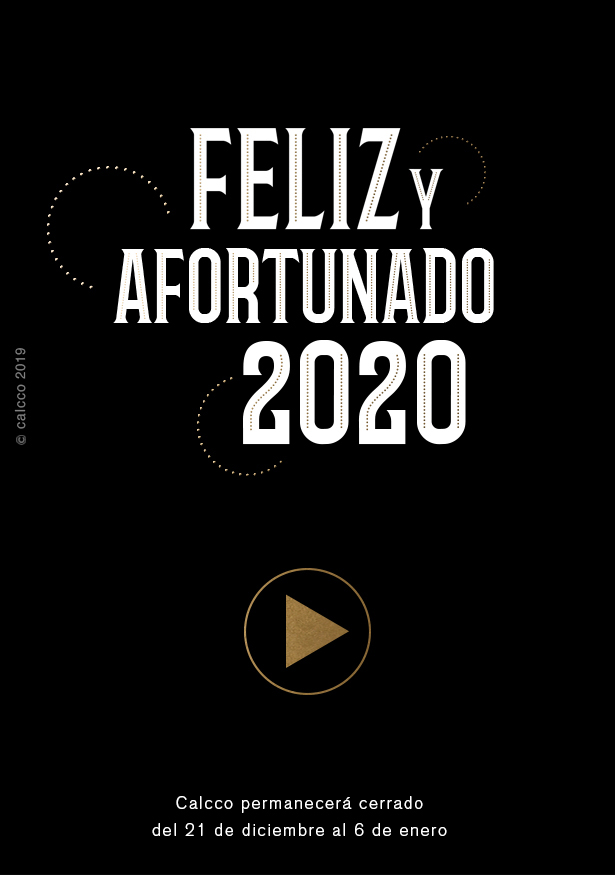Feliz y afortunado 2020