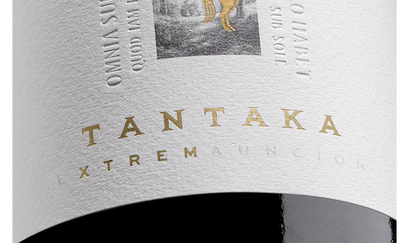 Etiqueta Tantaka Extrem sin tinta termocrómica