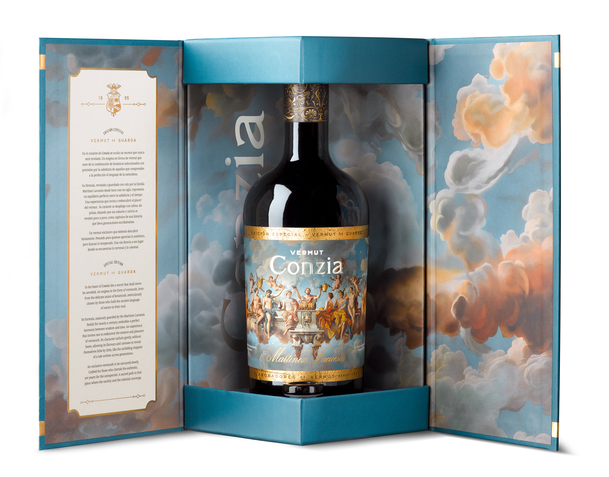 Vermut Conzia de Bodegas MartÃnez Lacuesta Caja Abierta