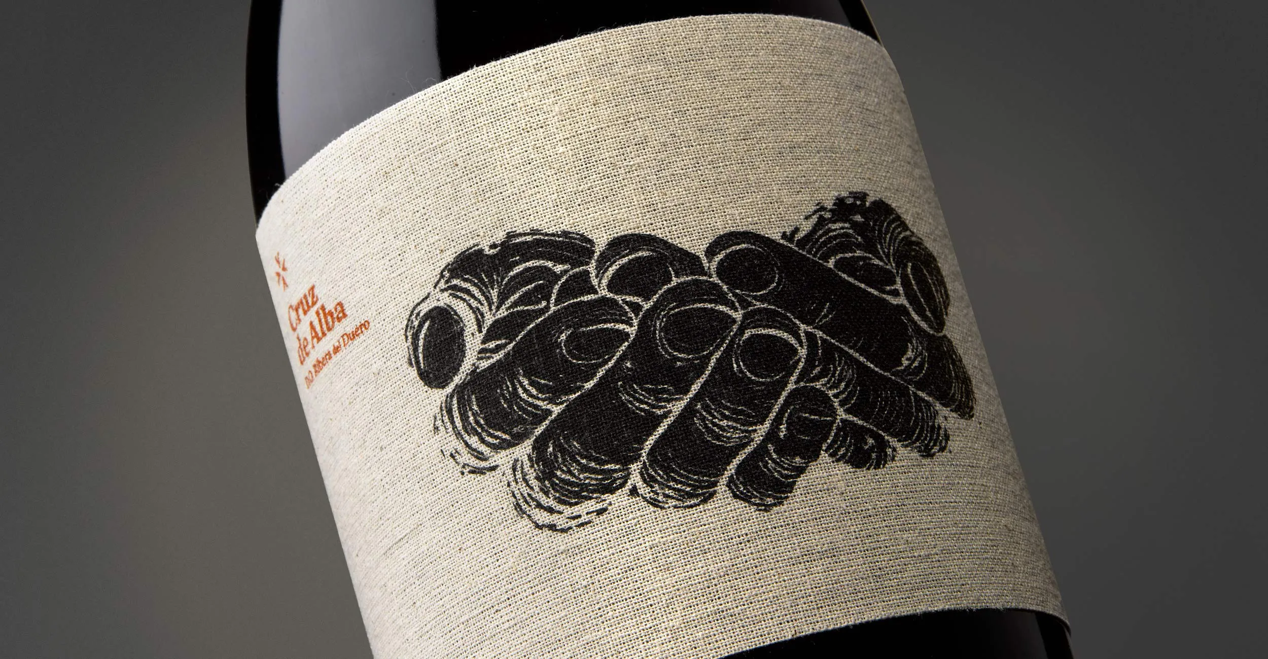 Detalle del diseño de packaging de Finca Los Hoyales.