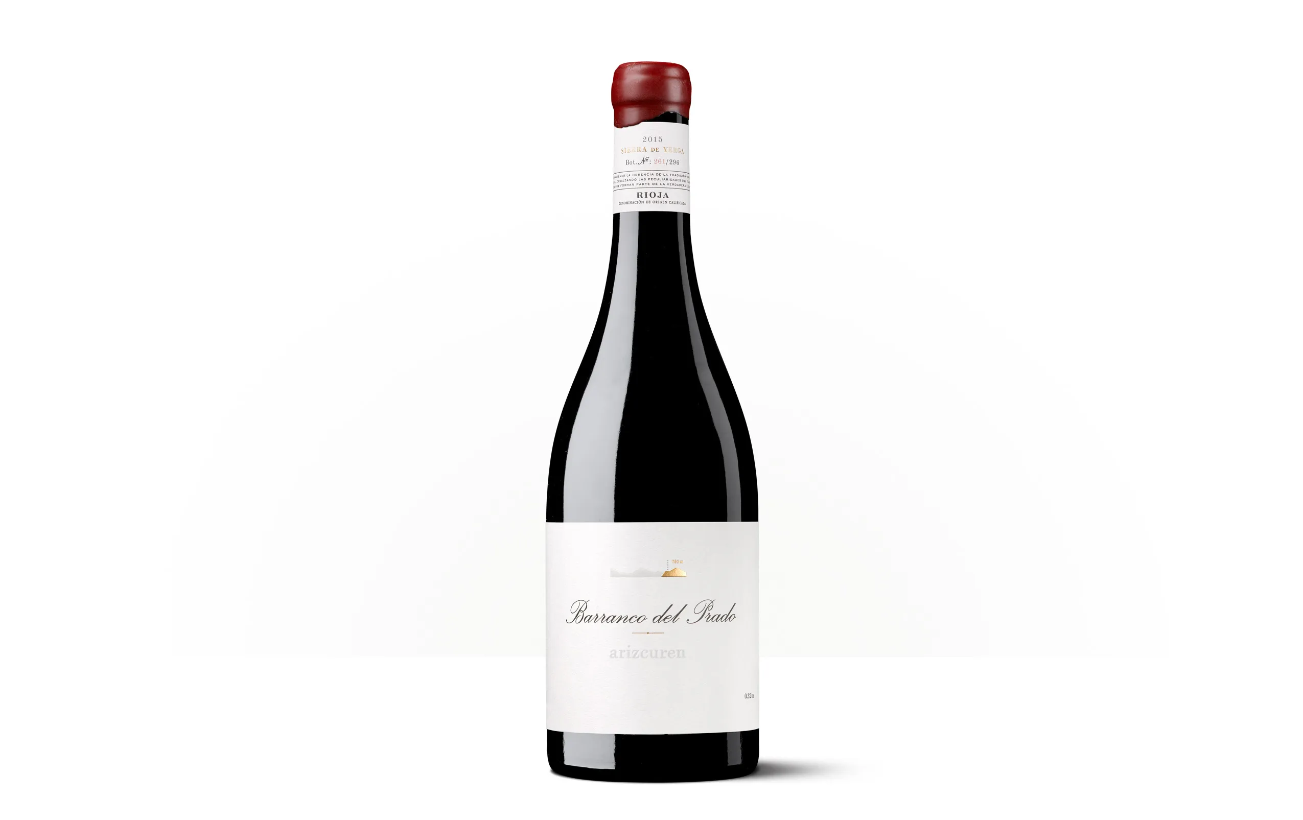 Silueta de una botella de Barranco del Prado.
