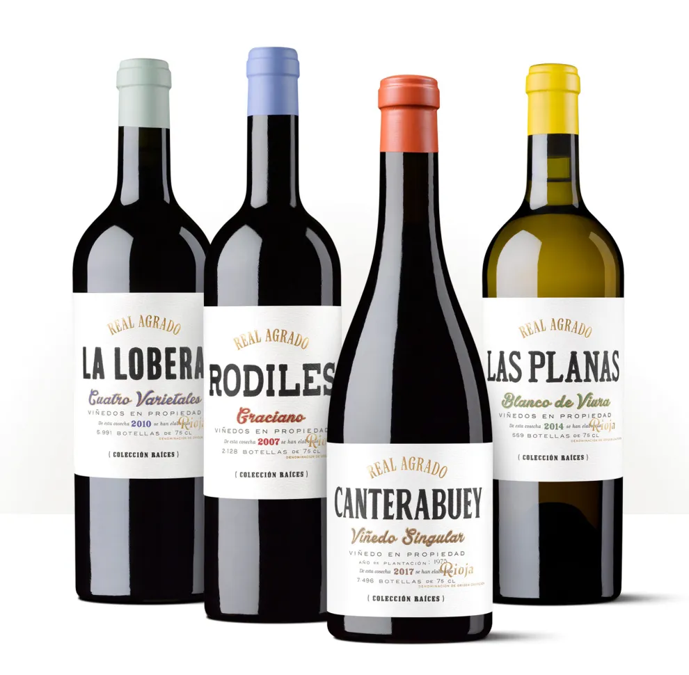 Silueta de una botella de Colección Raíces.